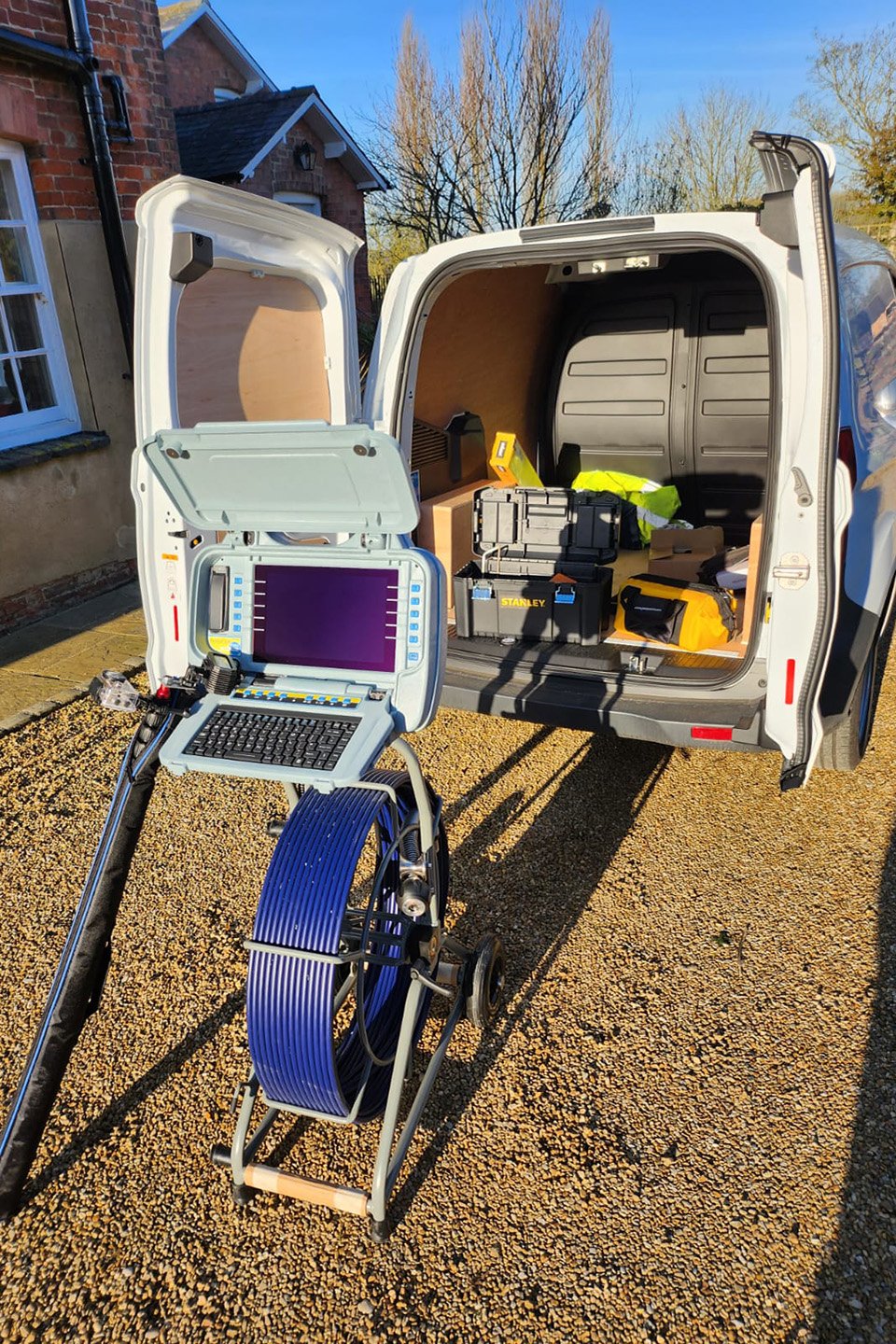 Leicestershire Block Drain CCTV Survey